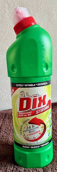 DIX STRONG zagęszczony płyn do WC 750 ml