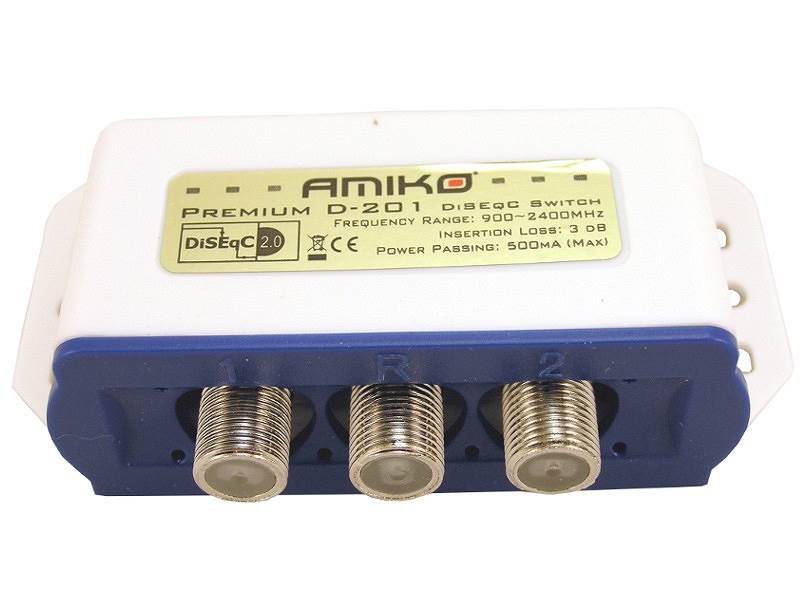 PRZEŁĄCZNIK DISEQ 2X1 AMIKO PREMIUM OUTDOOR