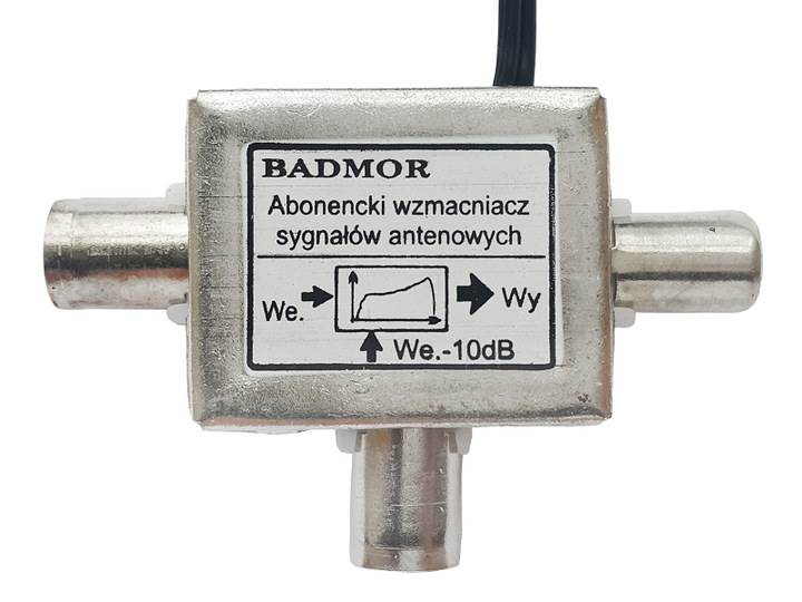 WZMACNIACZ ANTEN 24dB IEC BADMOR