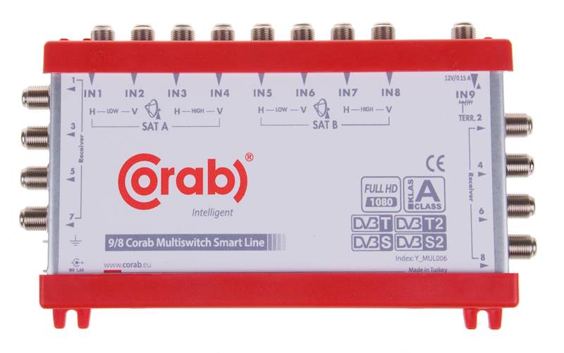 MULTISWITCH 9 x 8 CORAB