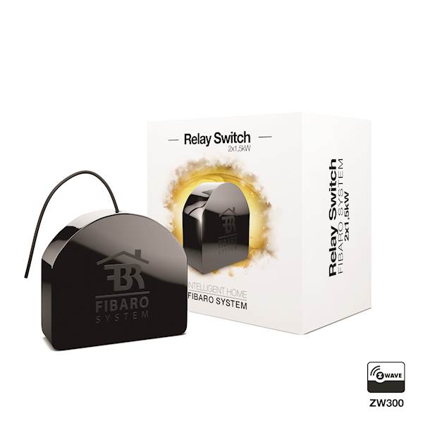 FIBARO: SWITCH On-Off 2 X 1,5 Kw FGS-222