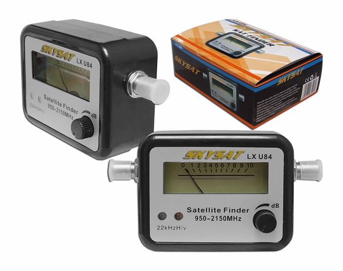 MIERNIK SAT-FINDER SKYSAT LX U84 Z DIODĄ