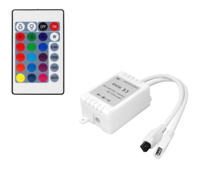 Sterownik do sznurów LED RGB wspólny +