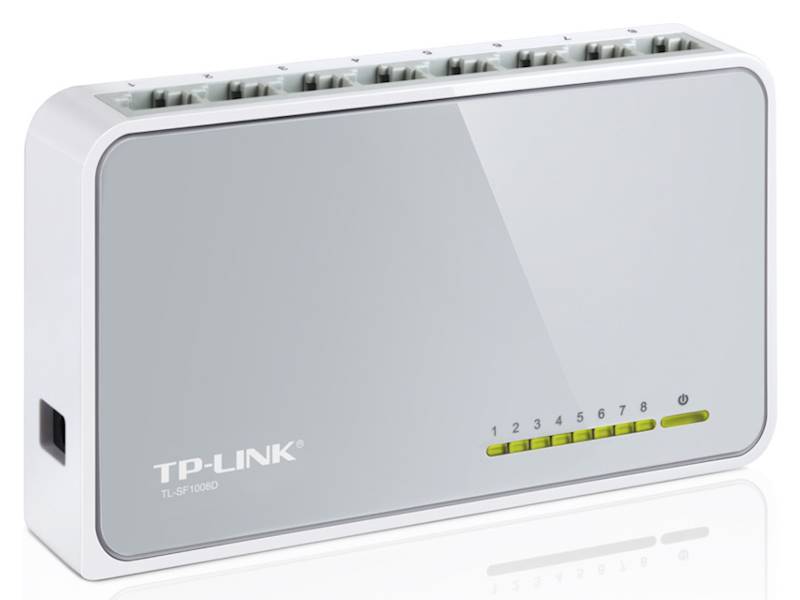 PC* SWITCH TP-LINK TL-SF1008D 8 PORTÓW 10/100