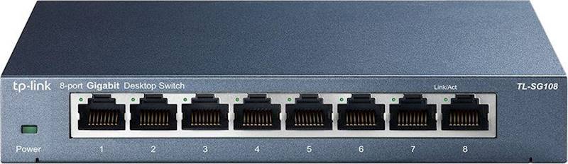 PC: SWITCH TP-LINK TL-SG108 8 port