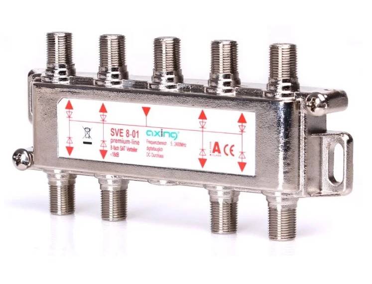 ROZGAŁĘŹNIK SVE 8-01 /0 AXING 5...2200MHz