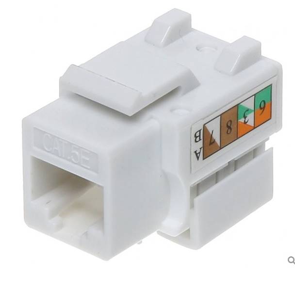GNIAZDO KEYSTONE RJ45 cat5e NIEEKRANOWANE