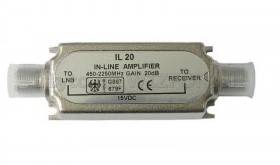 WZMACNIACZ ANTENOWY SAT IN-LINE 450-2250 MHz IL20