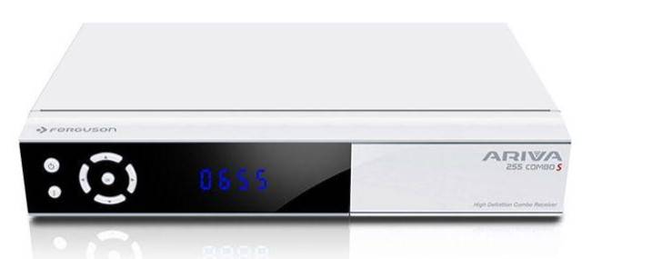 TUNER SAT FERGUSON ARIVA 255 COMBO biały DVB-T