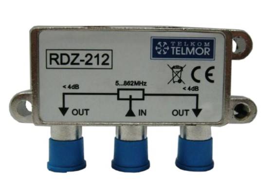 ROZGAŁĘŹNIK ANTENOWY RDZ-212 TELKOM