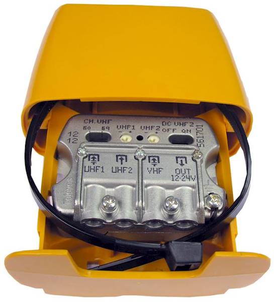 WZMACNIACZ MASZTOWY 3we/1wy UHF1/UHF2/VHF 561701