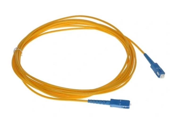 Patchcord jednomodowy SC-SC simplex G.652D 5m