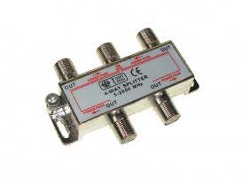 ROZGAŁĘŹNIK SAT 4-WAY SPLITTER