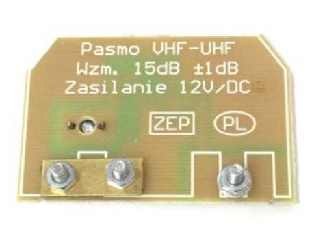 WZMACNIACZ ANTENOWY LOGARYTM LOG-1 BARCZAK