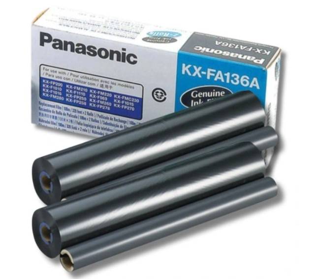 TELEFAX: TAŚMA BARWIĄCA KX-FA136-2 PANASONIC