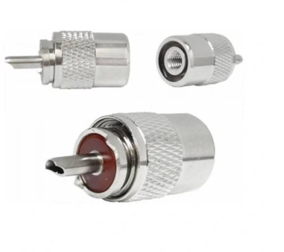 WTYK UHF RG58 NAKRĘCANY 6mm 