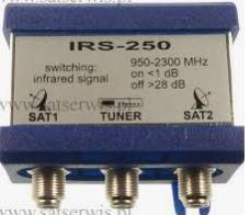 PRZEŁĄCZNIK KONWERTERA LNB IRS-250 Na Podczerwień