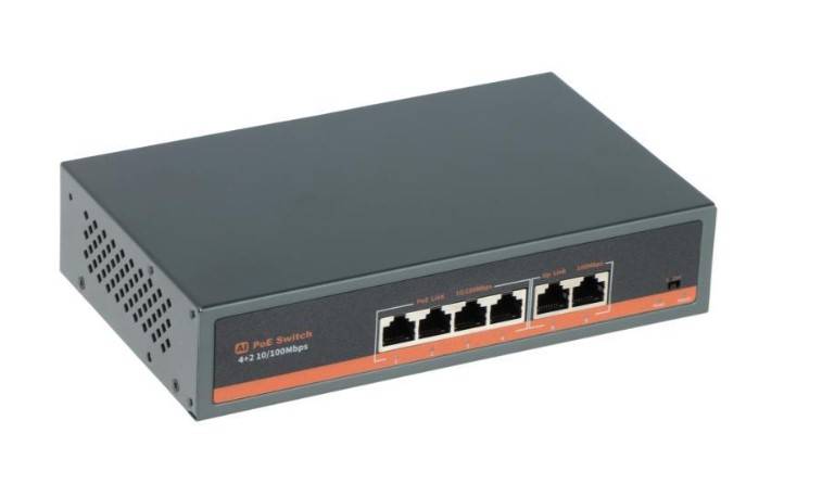 SWITCH APTI-POE0402-60W-ECO PoE 4-portowy