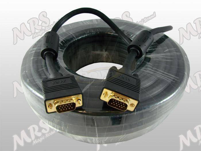 KABEL VGA 15m MRS-142 GOLD Z FILTREM