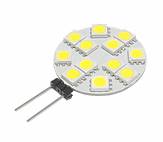 ŻARÓWKA LED G4 12xLED SMD5050 12V 28mm BIAŁA ZIMNA