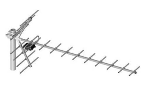 ANTENA DVB-T Dipol 19/21-60 rurka