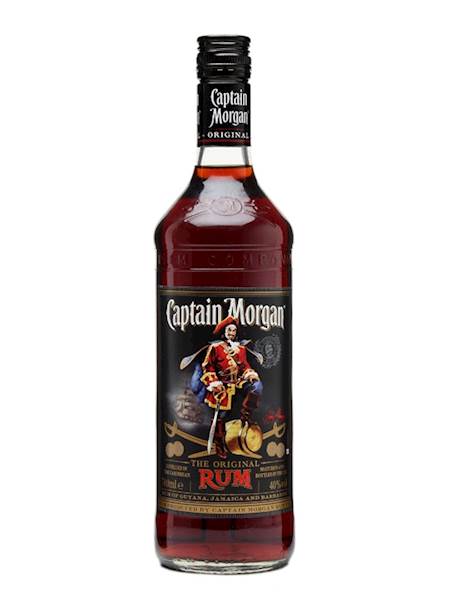 RUM CAPITAN MORGAN BLACK 
