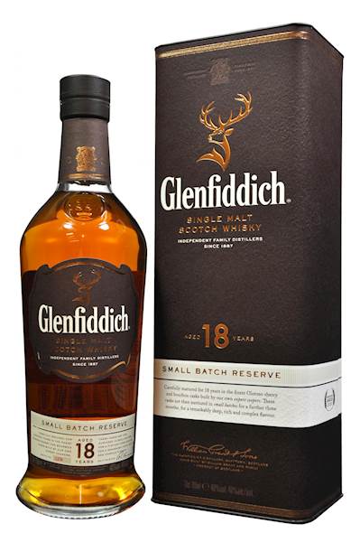 WH GLENFIDDICH 18 YO 0,7 tuba 40%