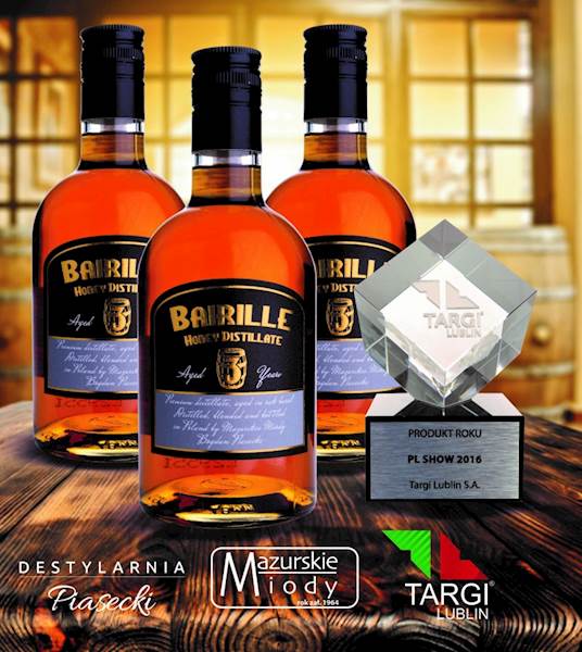 Whisky Bairille Honey Distillate 0,5l  40% 