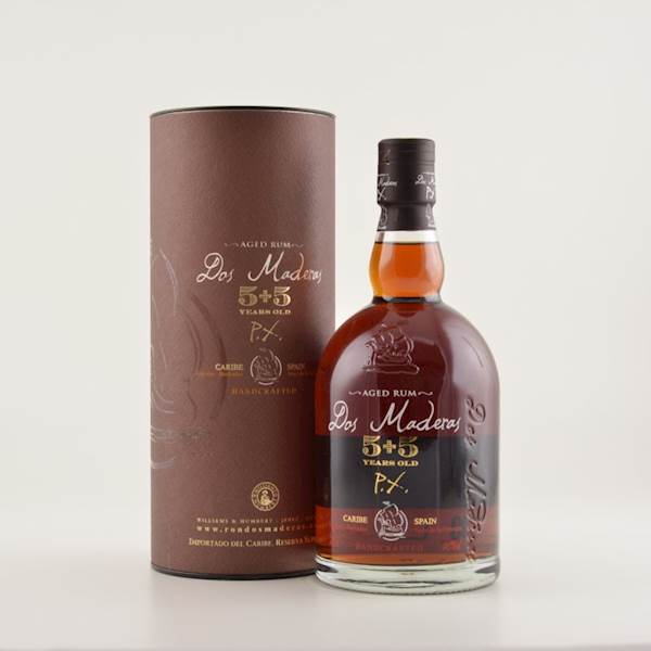 RUM RON DOS MADERAS 5+5PX GLASS 0,7 40%