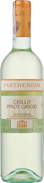 GRILLO/PINOT GRIGIO partenium  0,75 12,5%