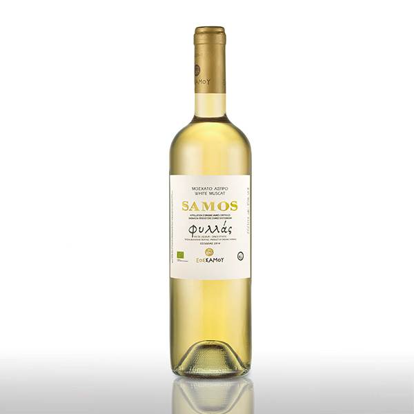 SAMOS  muscat PHYLLAS organiczne. 0,75  15%