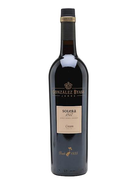 SHERRY SOLERA 1847 CREAM  0,75   18%