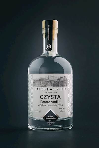 HABERFELD czysta potato vodka 0,5l 50%