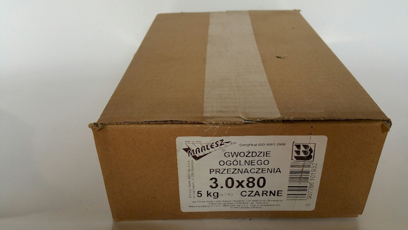 GWOŹDZIE 30X80