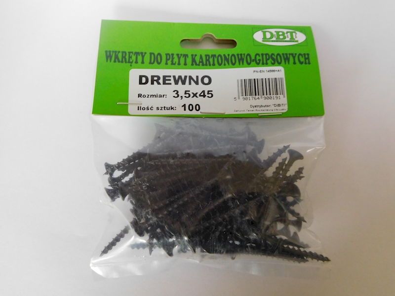 WKR.PŁ. G-K DREWNO 45  100szt.