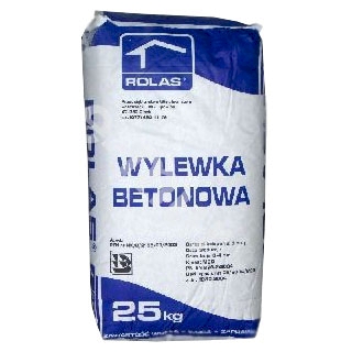 ROLAS WYLEWKA BETONOWA 25KG