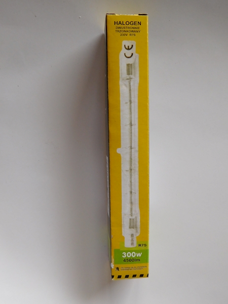 ŻARÓWKA HALOG.300W 118mm