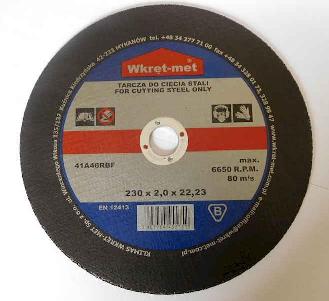TARCZA C.MET. 230/3,2