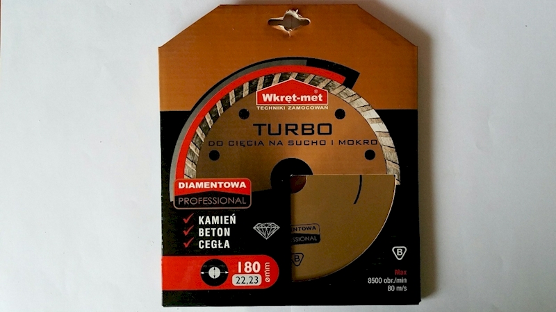 TARCZA DIAM.180 TURBO
