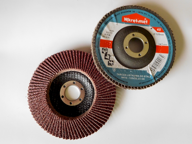 TARCZA LISTKOWA 125 gr. 40