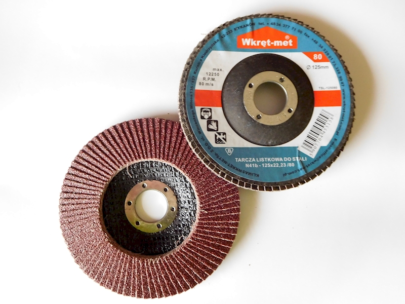 TARCZA LISTKOWA 125 gr. 80