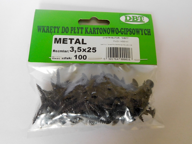 WKR.PŁ. G-K METAL 25  100szt.