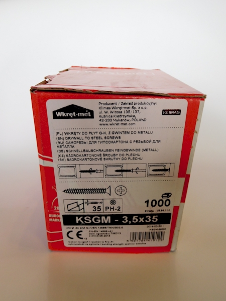 WKR.PŁ. G-K METAL 35 1000szt.