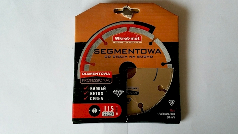 TARCZA DIAM.115 SEGMENTOWA