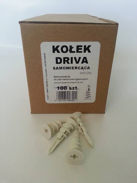 KOŁEK DRIVA DO PŁ. K-G NYLON