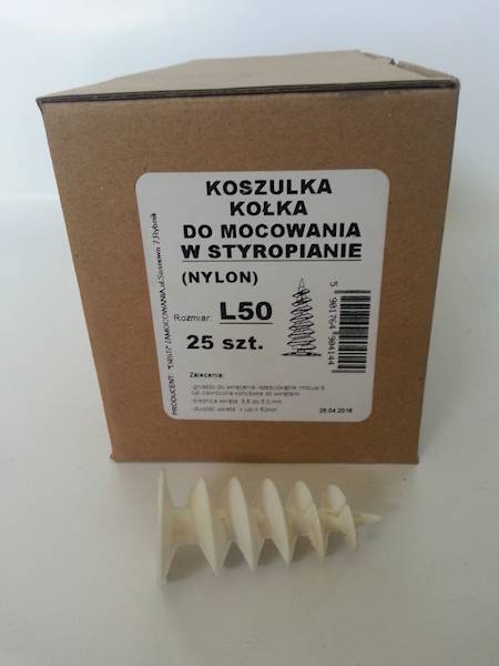 KOŁEK DO MOCOW.W STYROP. L-50