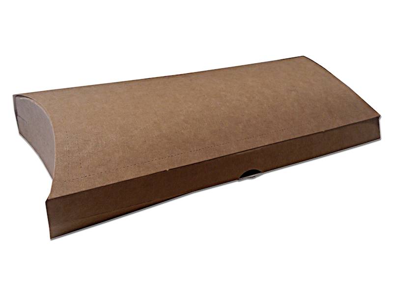 Pudełko wrap/tortilla brąz-biała 80x32x200mm a`100
