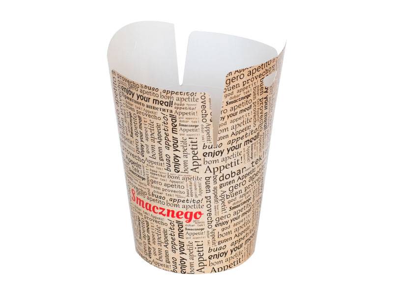 Kubek pap Nadruk Smacznego Kebab Box 1000 ml a`50