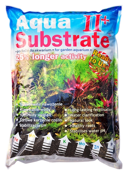 Aqua Substrate II+ 5,4 kg (czarne)
