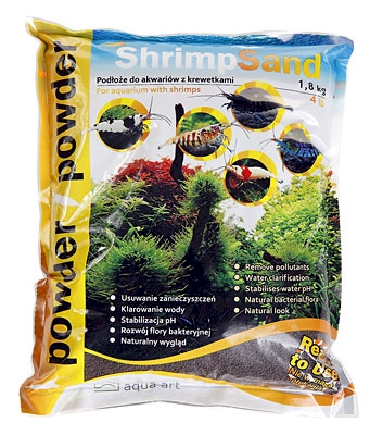 Shrimp Sand  1,8 kg Powder (czarne)